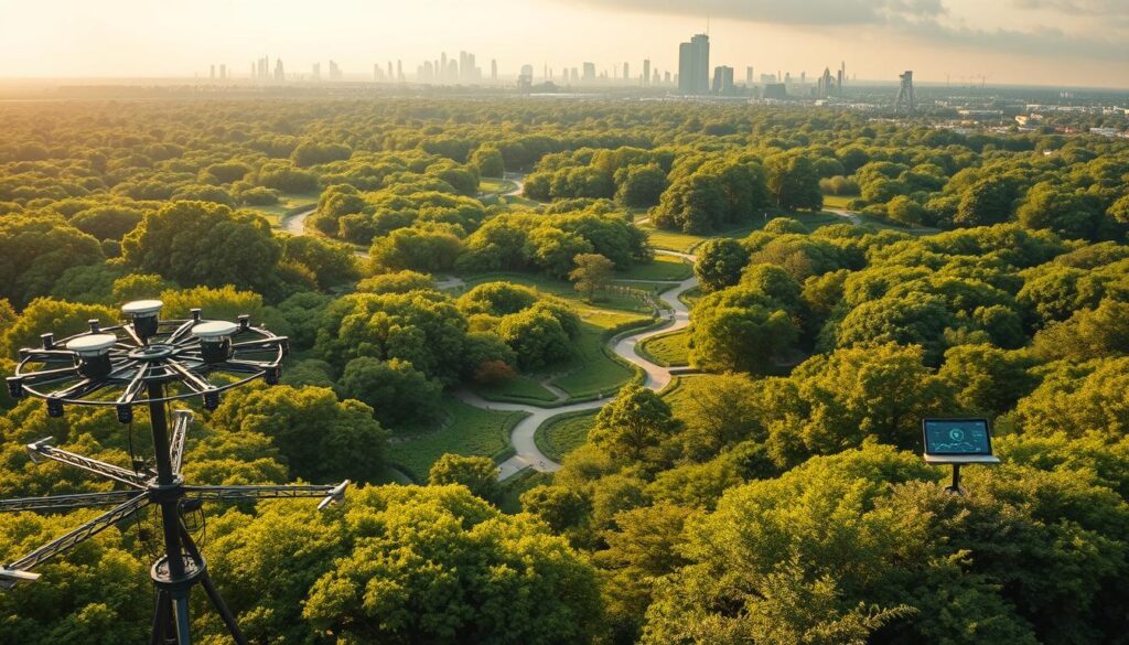 Technologische Grundlagen der Grünflächenanalyse