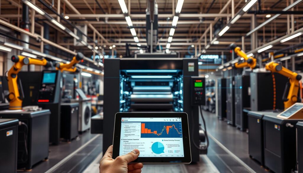 Technologische Integration Druckbranche