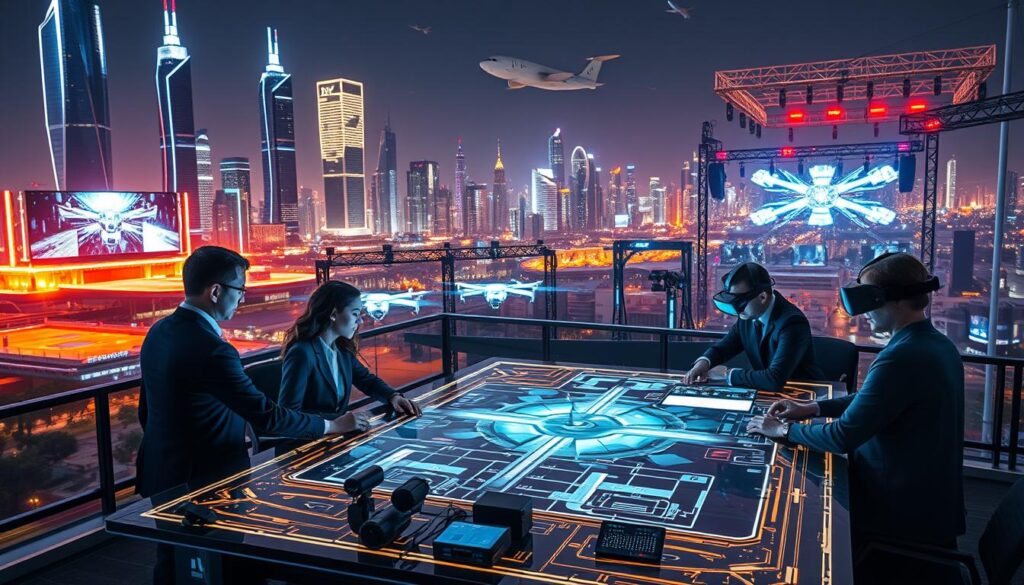 Technologische Trends Eventplanung