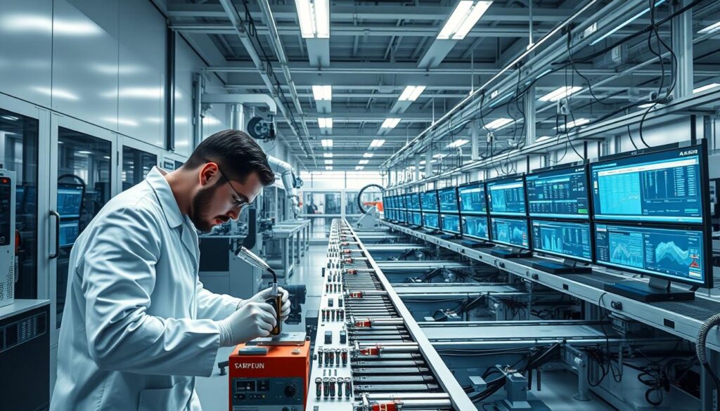 Technologischer Workflow in der Qualitätsprüfung