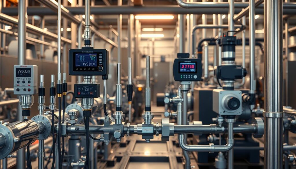 Temperaturmessung in Strömungssystemen