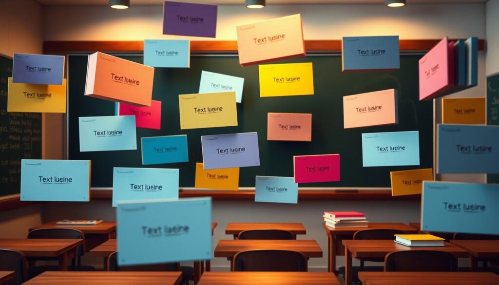 Textbausteine im Unterricht