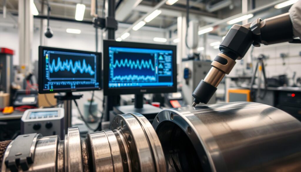 Ultraschallprüfung Verschleißanalyse