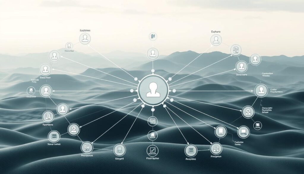 Unterstützungsnetzwerke Struktur