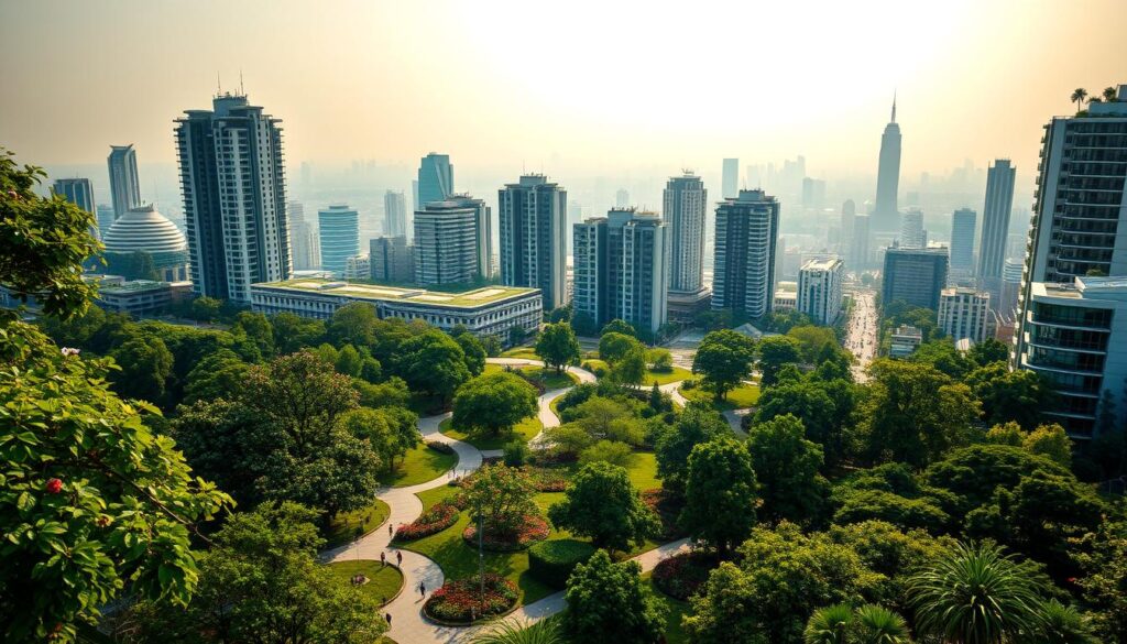 Urbane Grünflächen und Stadtentwicklung