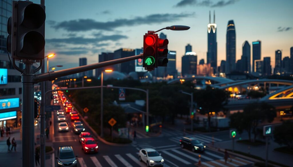 Verkehrsmanagement IoT-Sensoren