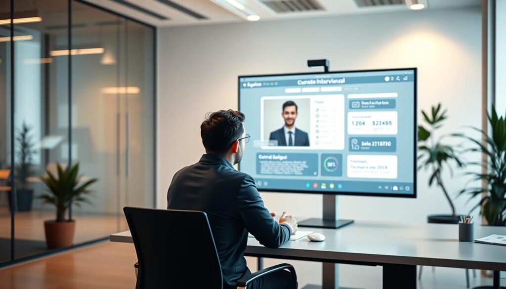 Virtuelle Interviews Simulation