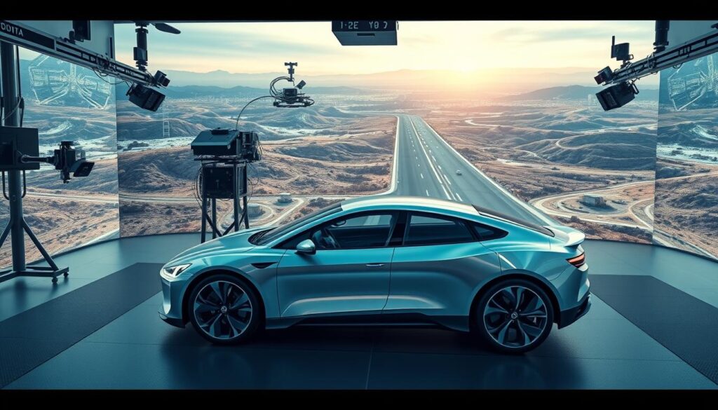 Virtuelle Testumgebung in der Fahrzeugentwicklung