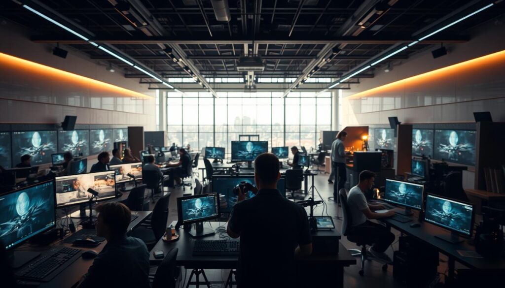 Visuelle Effekte KI Filmproduktion