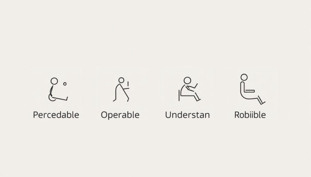 WCAG-Prinzipien Barrierefreiheit