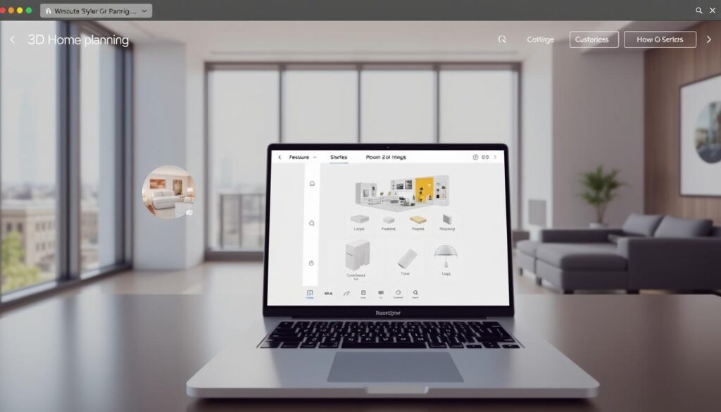 Webbasierte Raumplanung mit Roomstyler