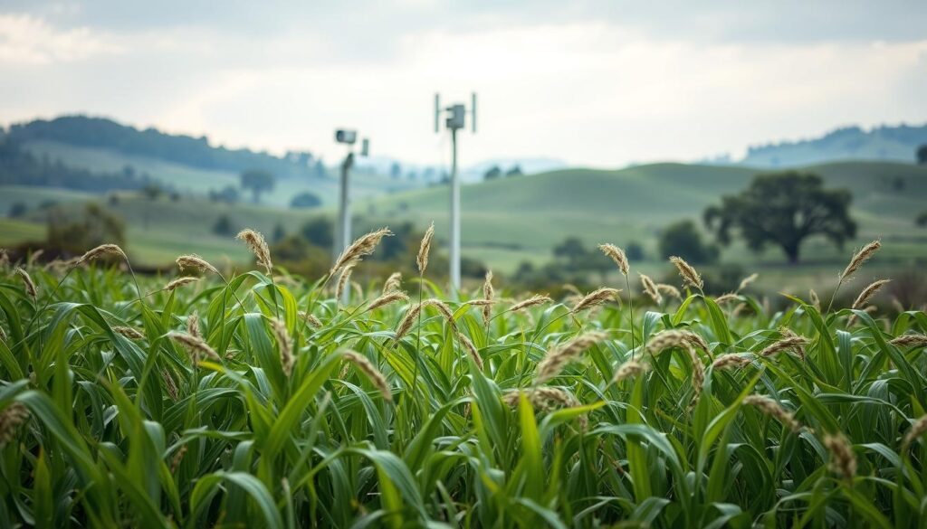 Windanalyse und Pflanzenresistenz