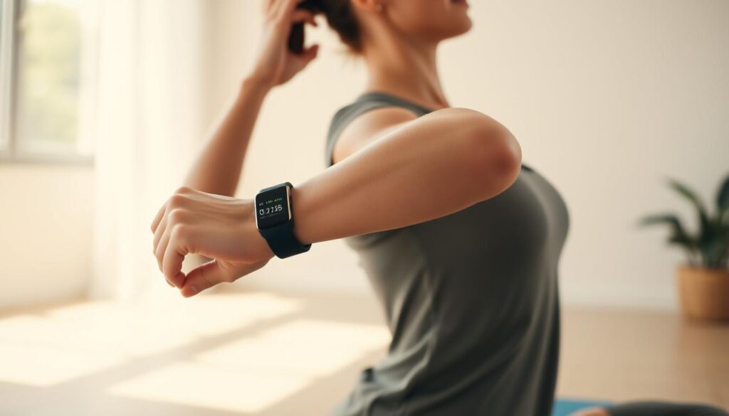 Yoga-Wearables Fortschrittsmessung Yoga-Wearables Fortschrittsmessung