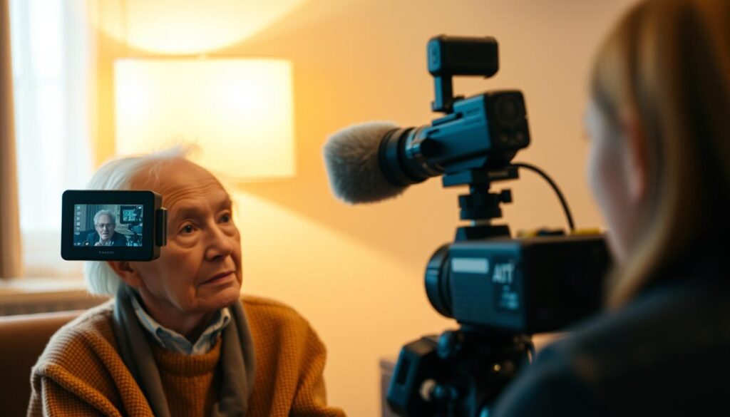 Zeitzeugeninterviews mit KI-Technologie