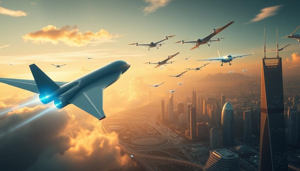 Zukunft der Luftfahrt Technologien