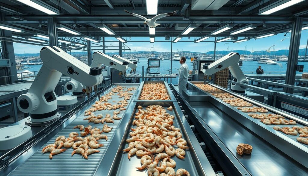 automatisierte Qualitätskontrolle Meeresfrüchte