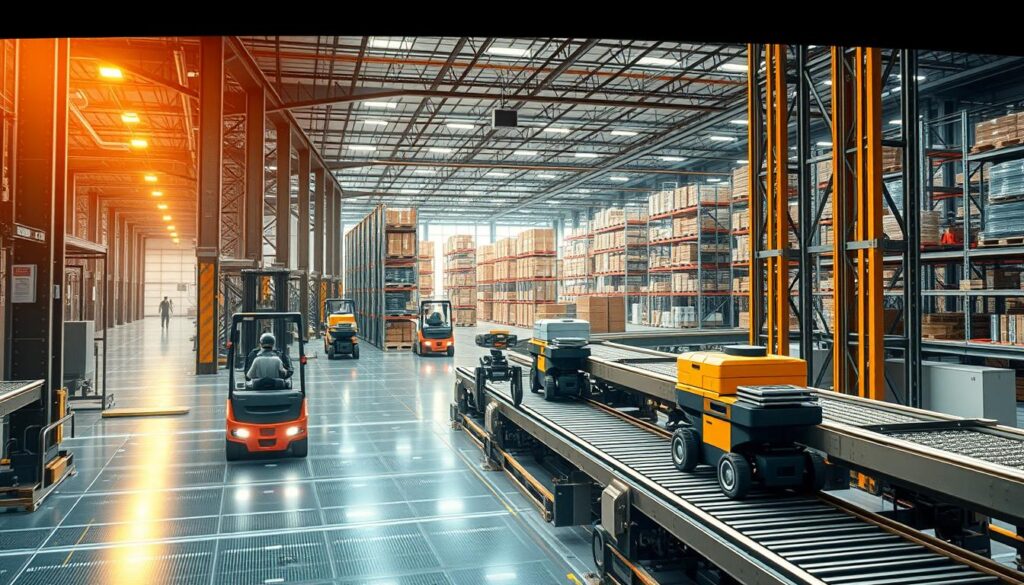 digitale Zwillinge Intrallogistik