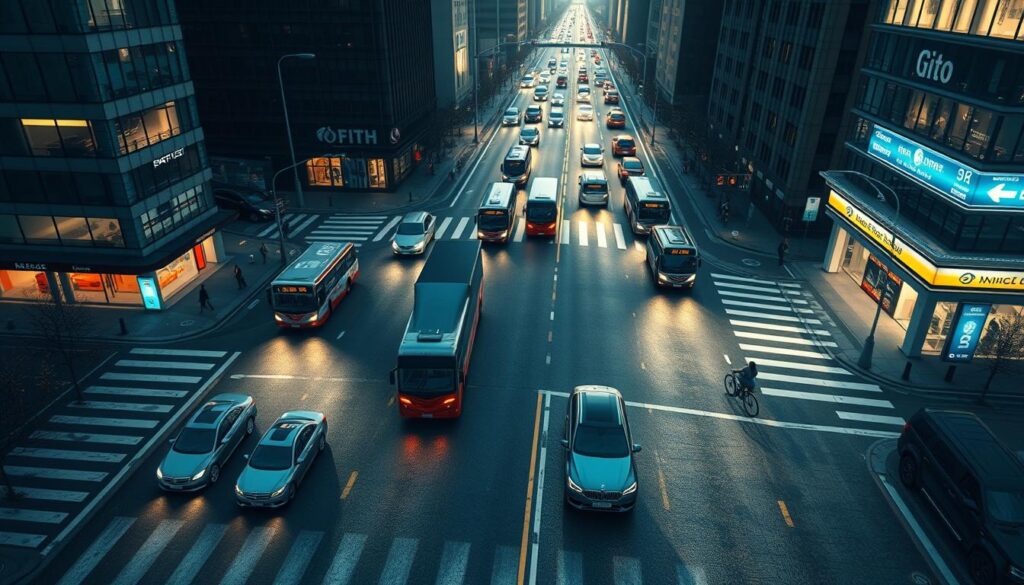 digitale Zwillinge Verkehrssimulation