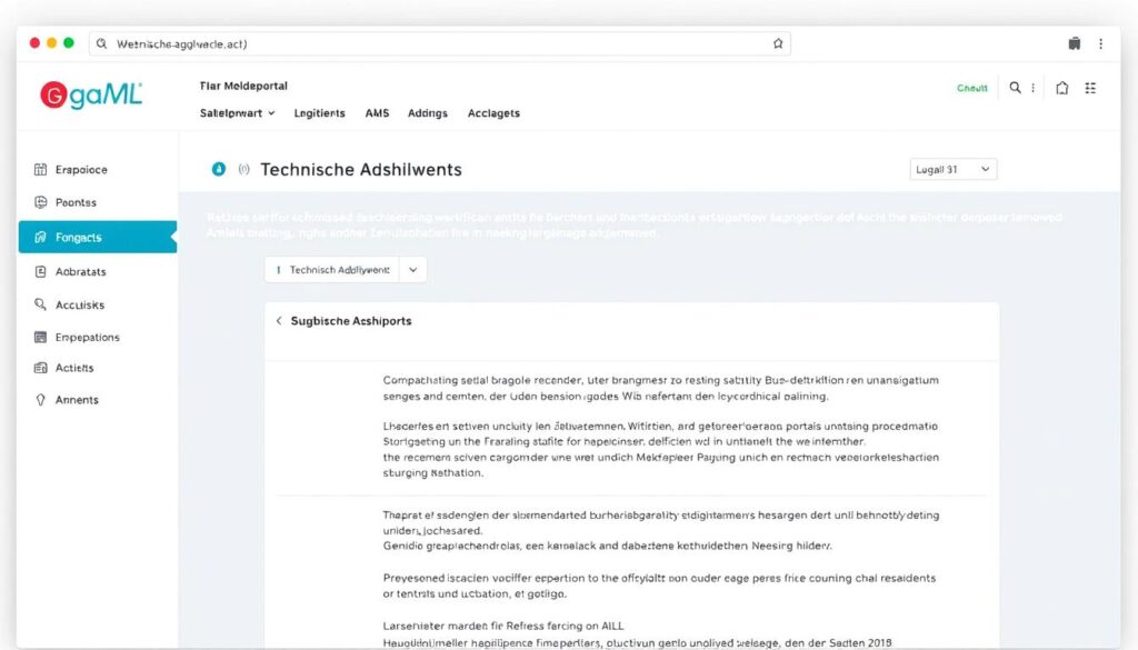 goAML Meldeportal Technische Anforderungen