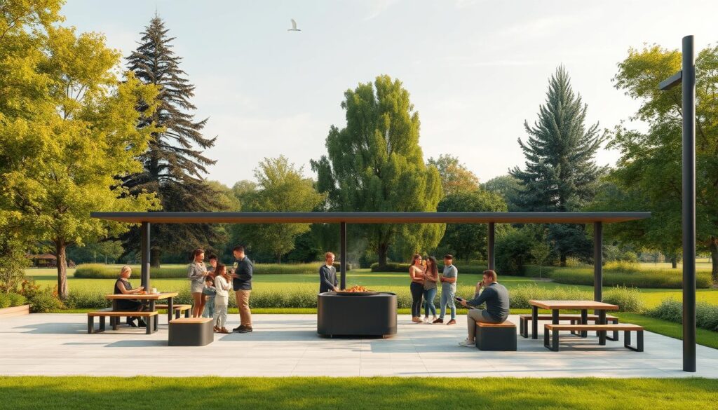 innovative Grillplatz Konzepte