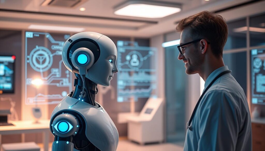 intelligente Pflege-Chatbots Technologie