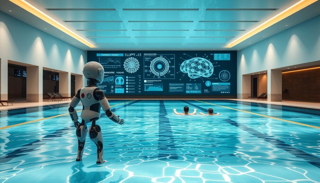 künstliche intelligenz Schwimmbad