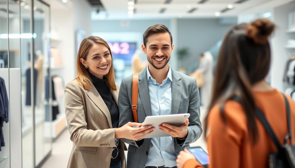 mobile Helfer im Kundenservice