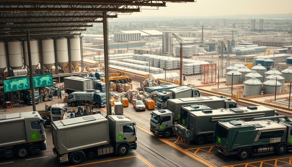 moderne Abfalllogistik