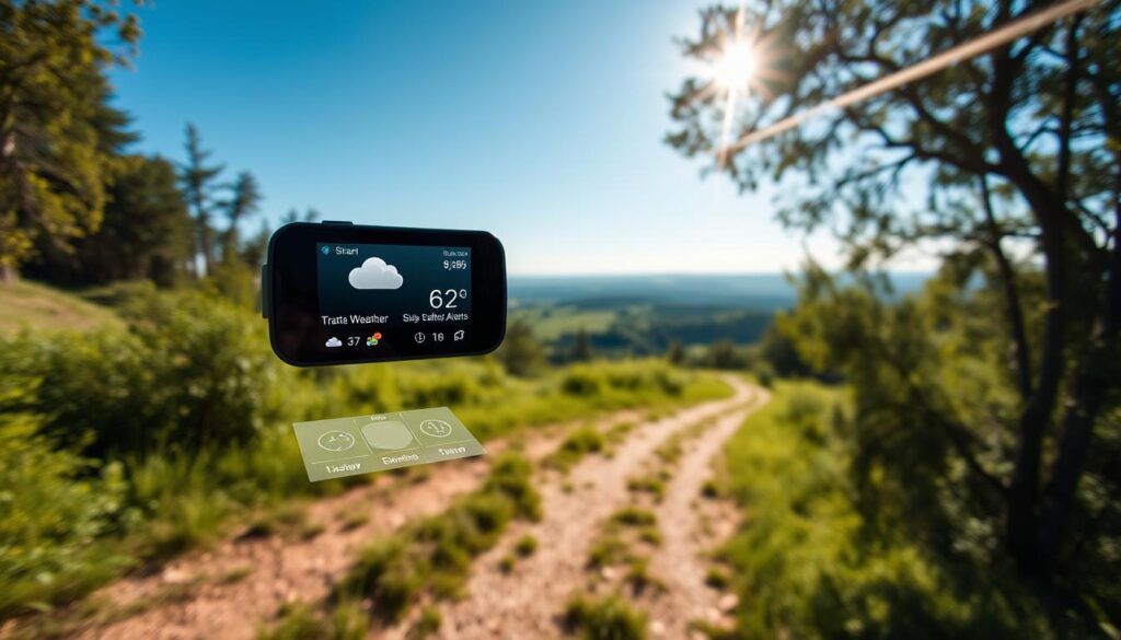 personalisierte Outdoor-Planung