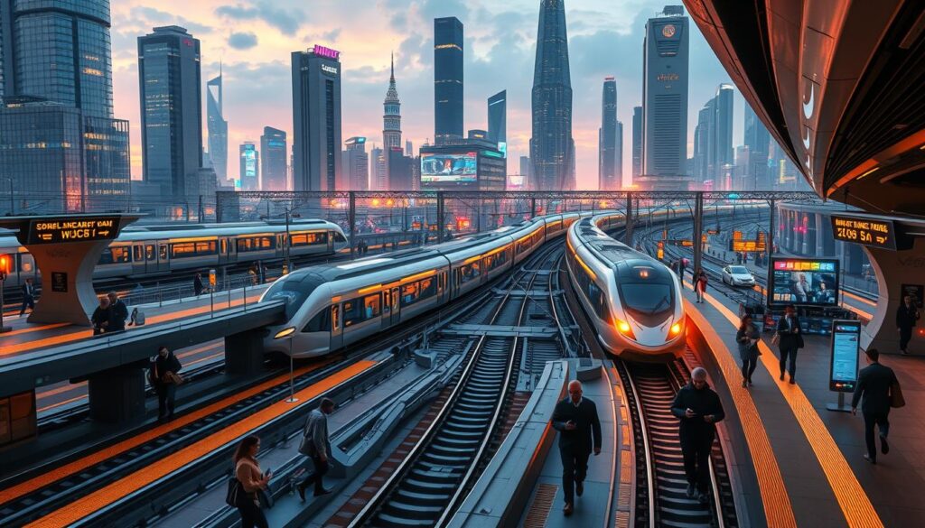 technologische Innovationen im Bahnverkehr