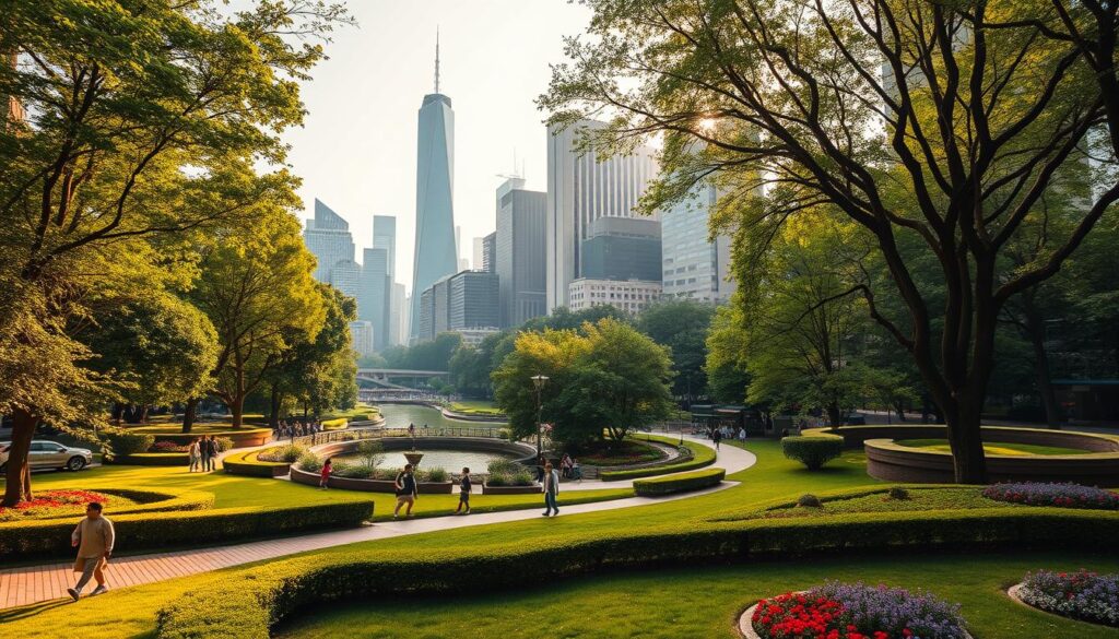 urbane grünflächen herausforderungen