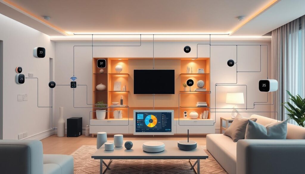 vernetzte Smart-Home-Geräte