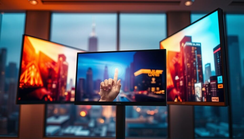 4K Displays und Touchscreen-Technologie