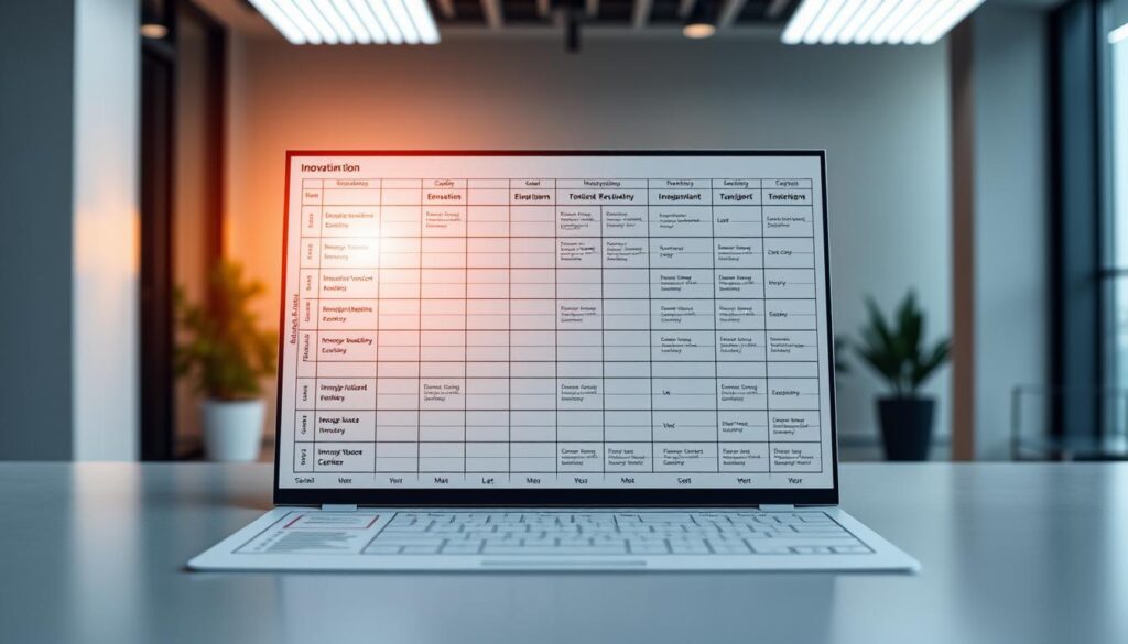 Bewertungsmatrix für Innovationspotenzial