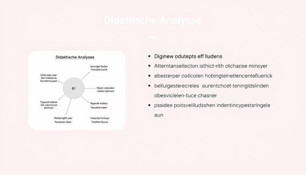 Didaktische Analyse Konzept