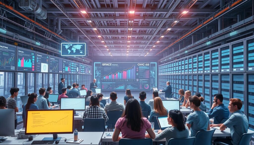Digitale Demokratieplattformen Infrastruktur