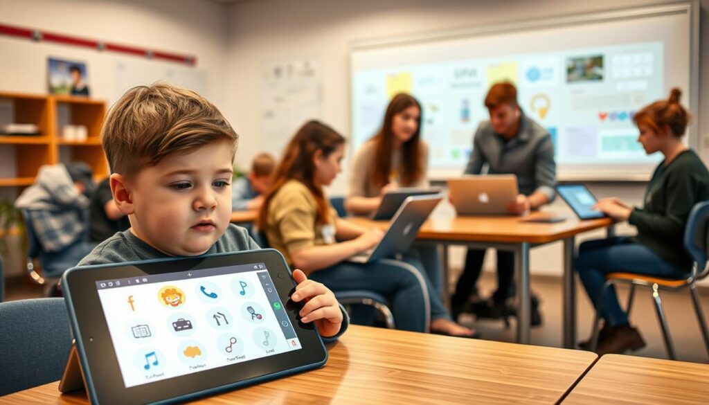 Digitale Kommunikationshilfen in Bildung