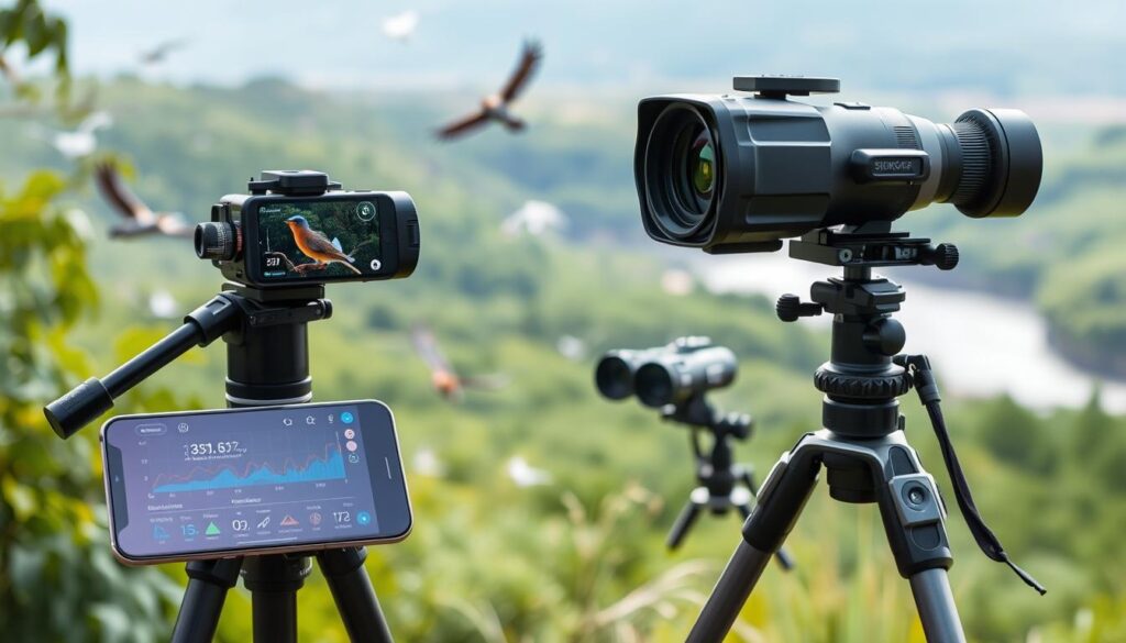 Digitale Vogelbeobachtung Technologien