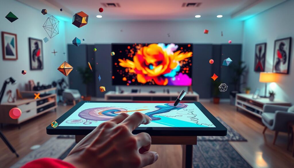 Digitaler Kreativprozess in der Kunstproduktion