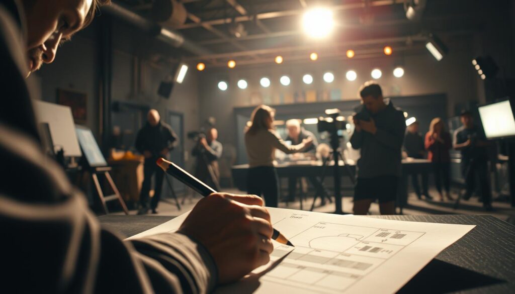 Drehbuch-Visualisierung Prozess