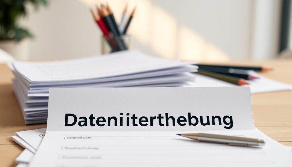 Fragebogen Grundlagen Datenerhebung