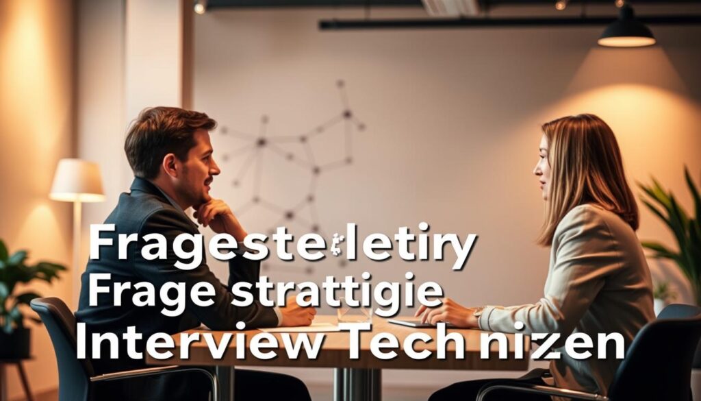 Fragestrategie Interview Techniken