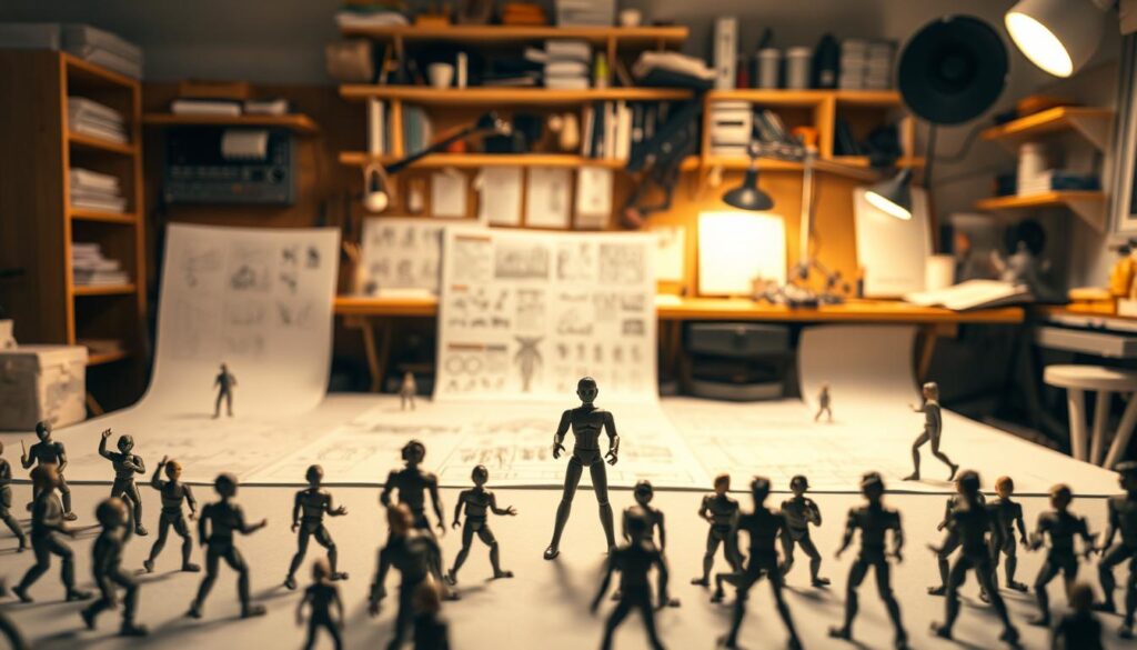 Frame-by-Frame-Animation Technik