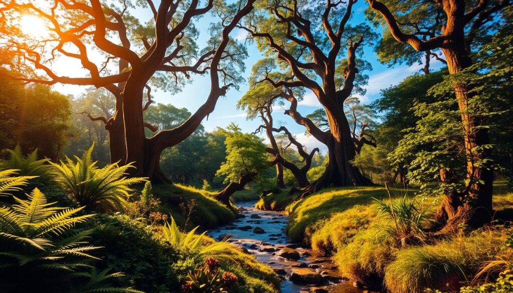 Grün in der Natur Harmonie