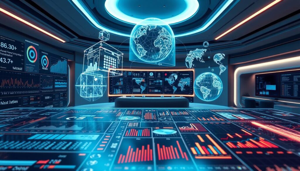 Interaktive Datenvisualisierung Technologie