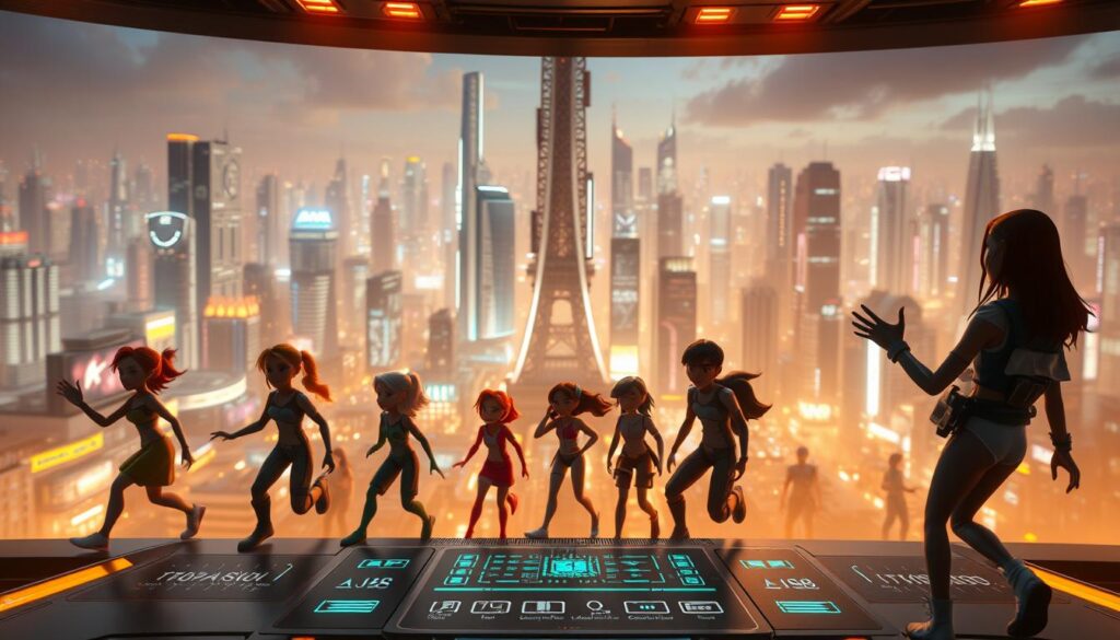 KI-Animation Technologie