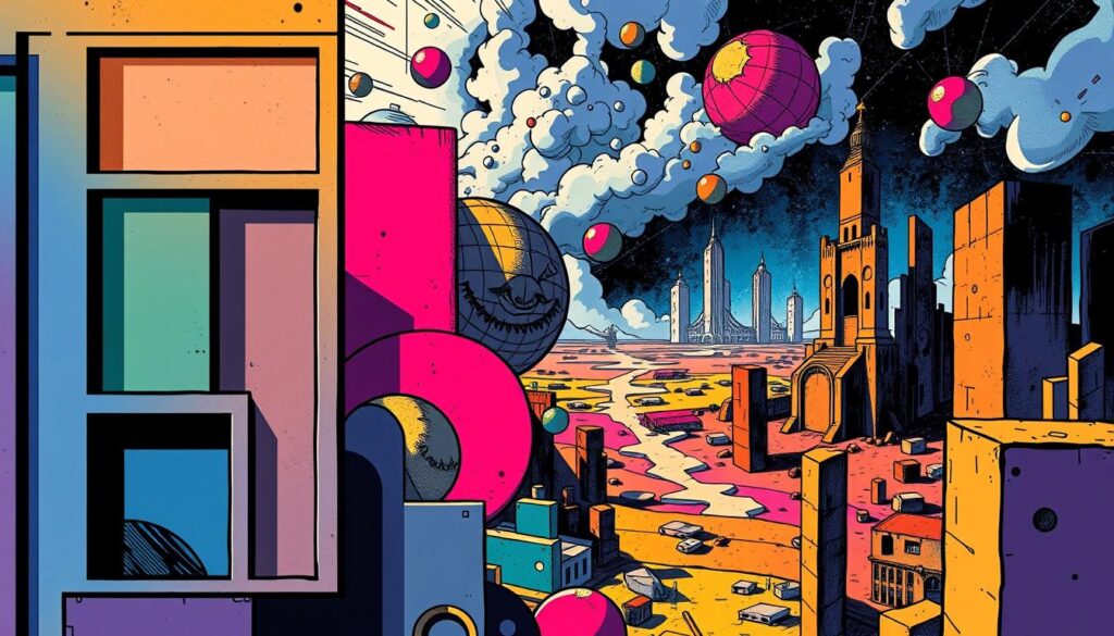 KI-Bildkomposition in Comics