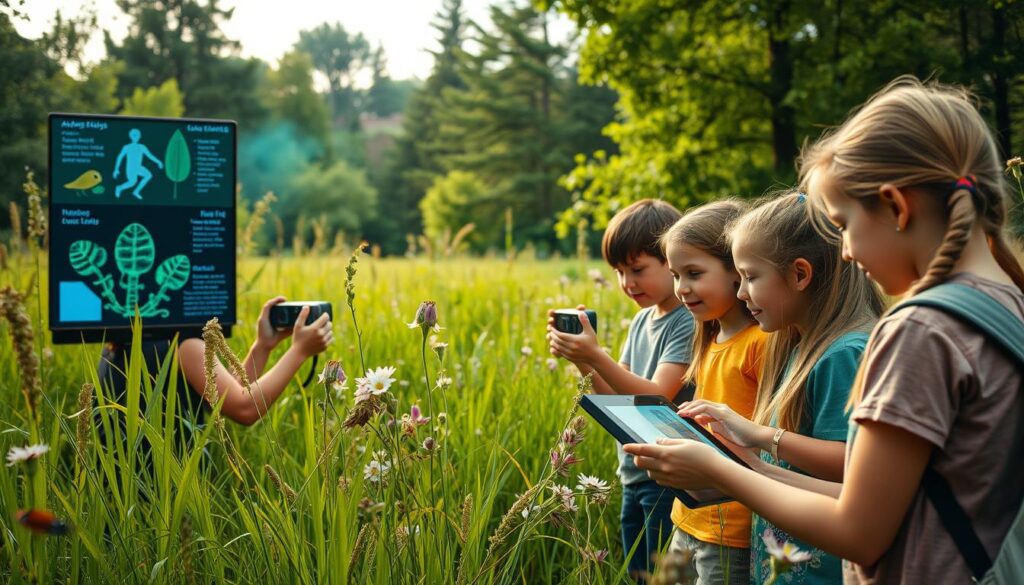 KI Naturerkundung Schulprojekte