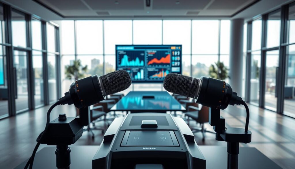 KI-Sprachanalyse für Präsentationen