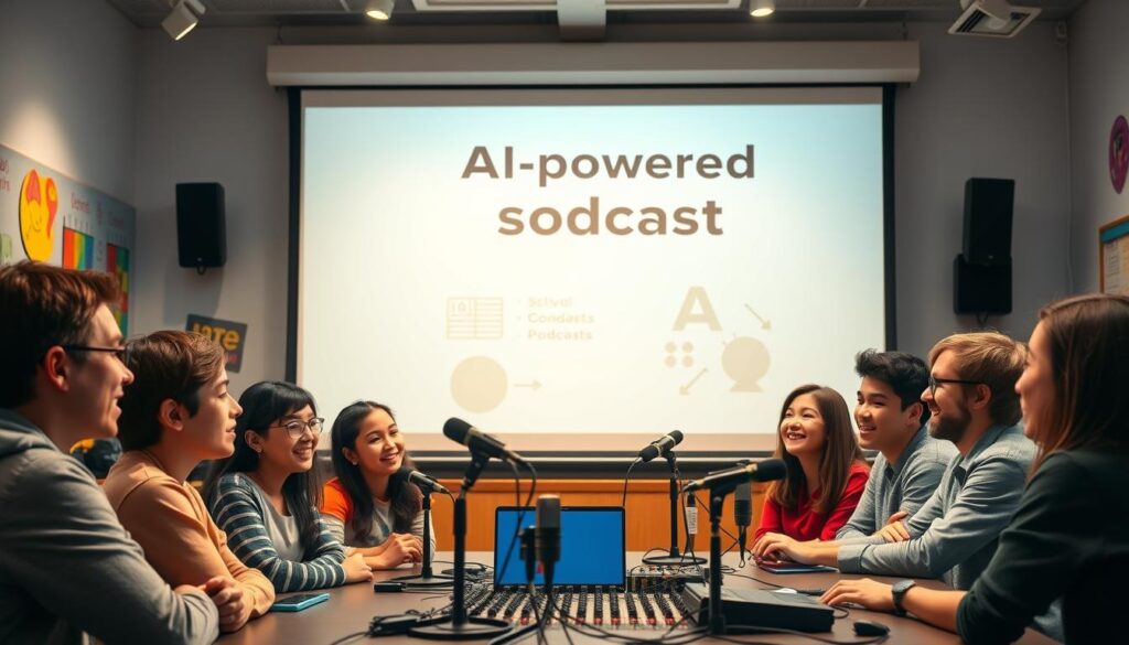 KI-Technologien in Schulpodcasts